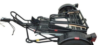 Single Rail Motorcycle Trailer – Compact, Easy-to-Tow Hauler for One Bike