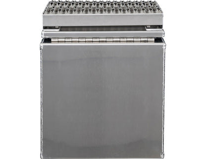 Buyers Products 28-in x 24-in x 18-in Smooth Aluminum Step Box Truck Tool Box 1705281