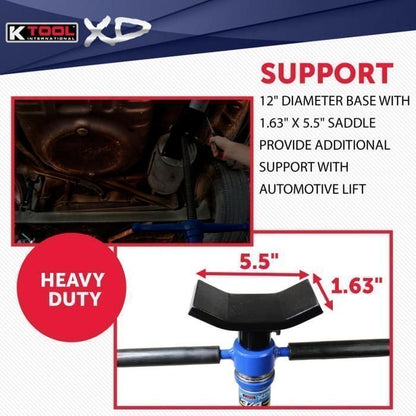 K Tool 3/4 Ton Under Hoist Jack Stand with Pedal