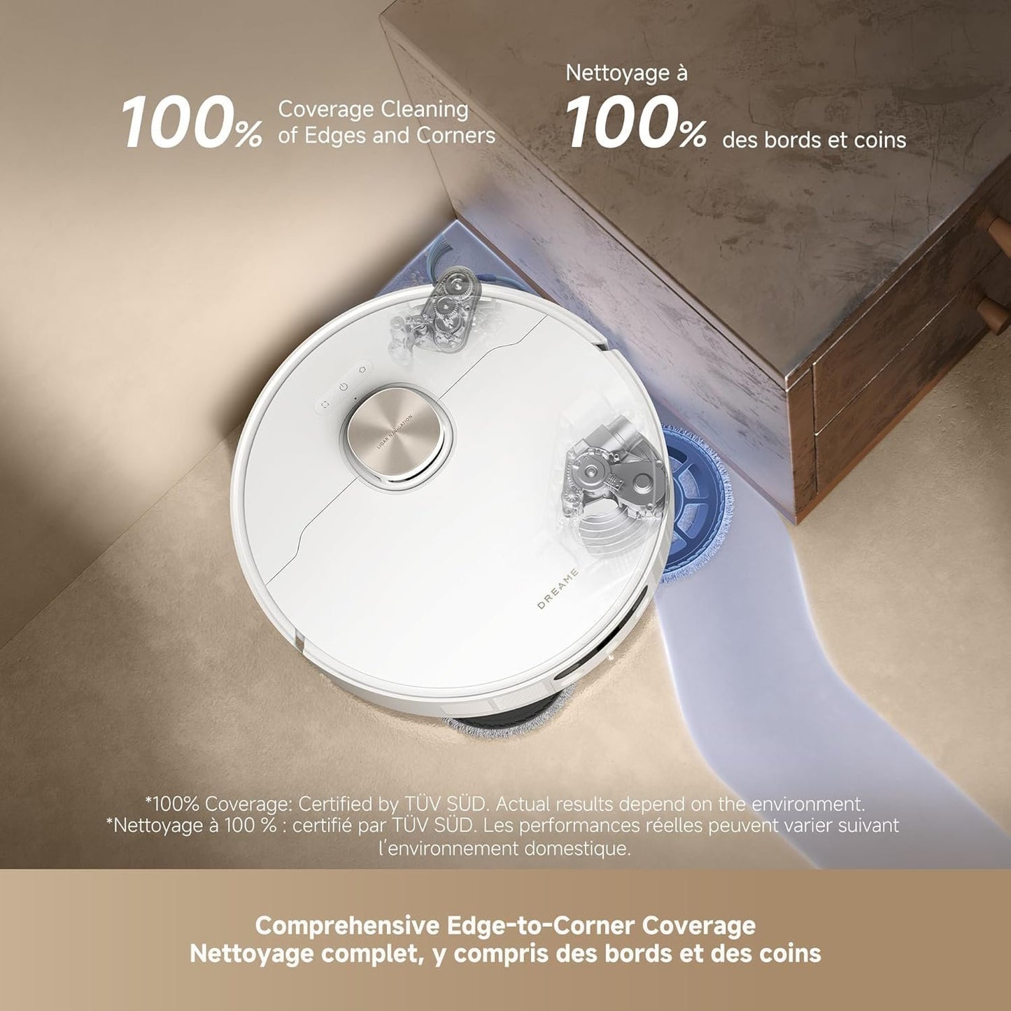 DREAME L50 Ultra Robot Vacuum & Mop, 19,500Pa, Auto-Empty