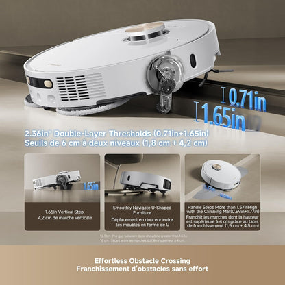 DREAME L50 Ultra Robot Vacuum & Mop, 19,500Pa, Auto-Empty