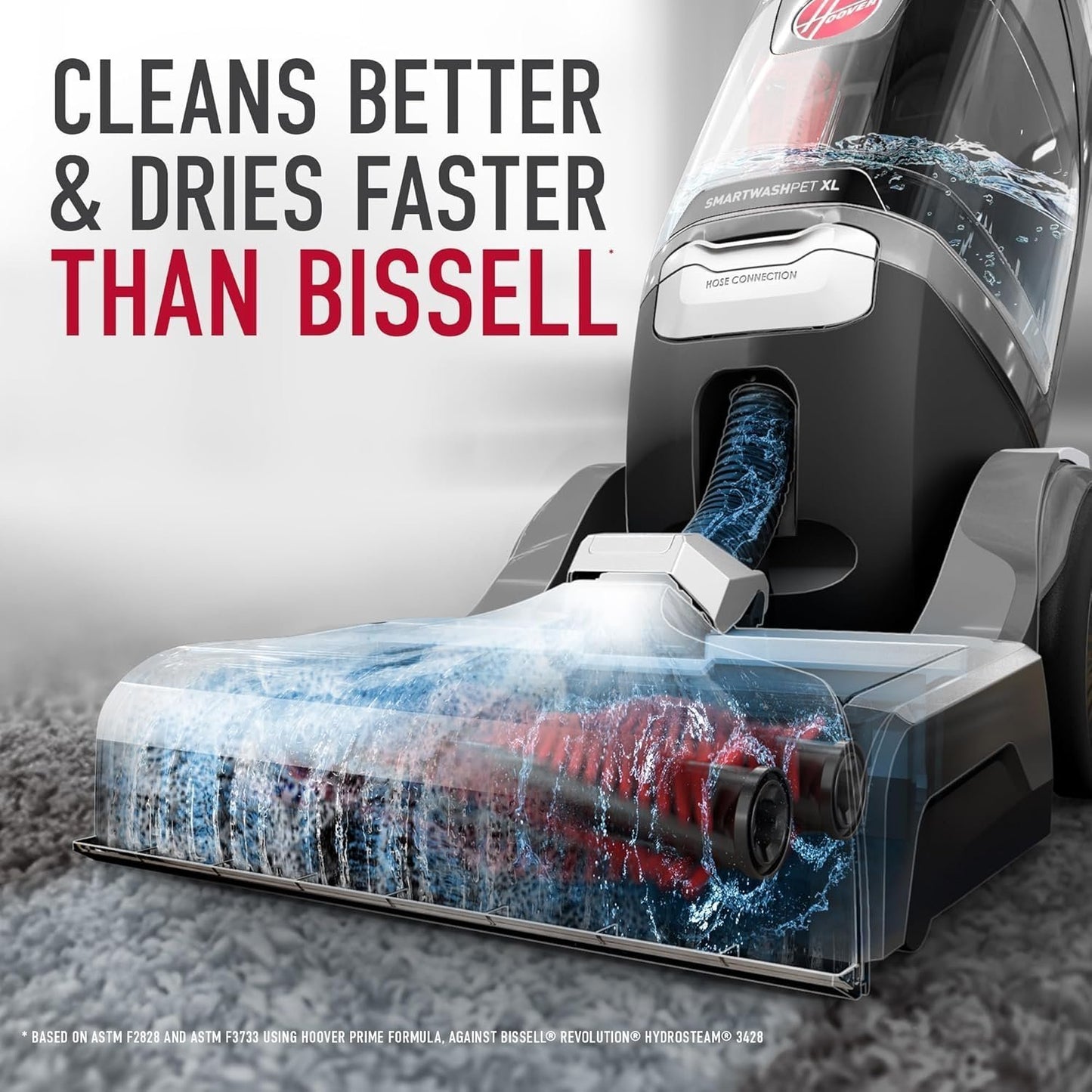 Hoover Smartwash Automatic Carpet Cleaner Machine, FH52000, Turquoise