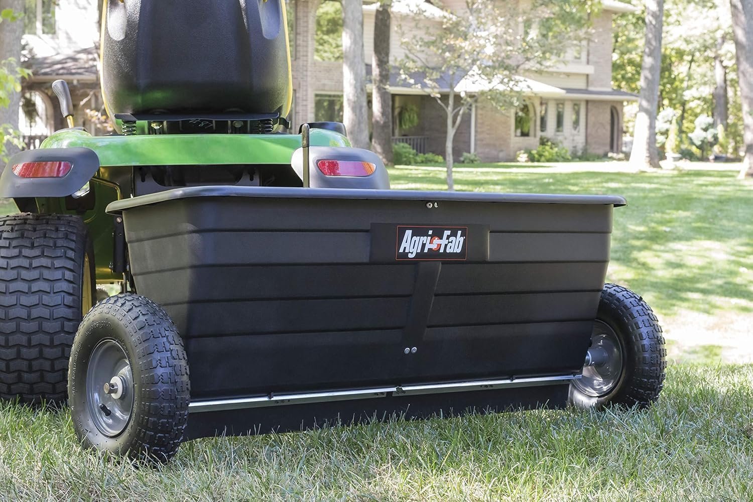 Agri-Fab 45-0543 Tow-Behind 100 lb Lawn & Garden Spiker Seeder Spreader