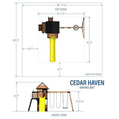 Canyon Creek Swing Set
