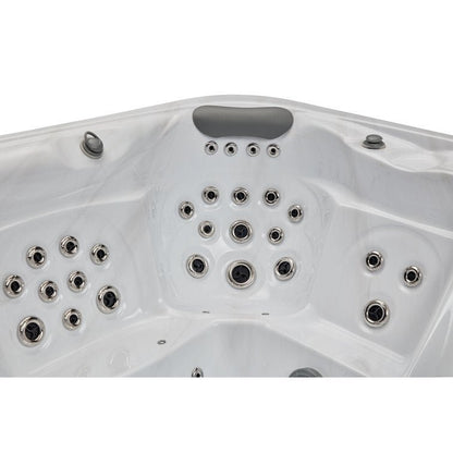 Danika 5-person 68-jet Hot Tub With Bluetooth In Gray