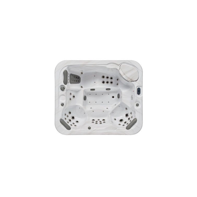Danika 5-person 68-jet Hot Tub With Bluetooth In Gray