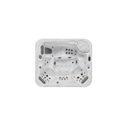 Danika 5-person 68-jet Hot Tub With Bluetooth In Gray