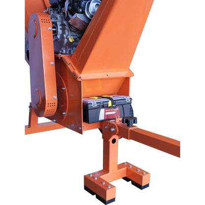 PowerKing 5-Inch 14 HP Chipper Shredder with Electric Starter & Hour Meter – PK0915-EH
