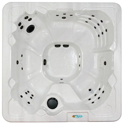 Punta Cana 6-Person 40-Jet Hot Tub with LED Light and Ozonator