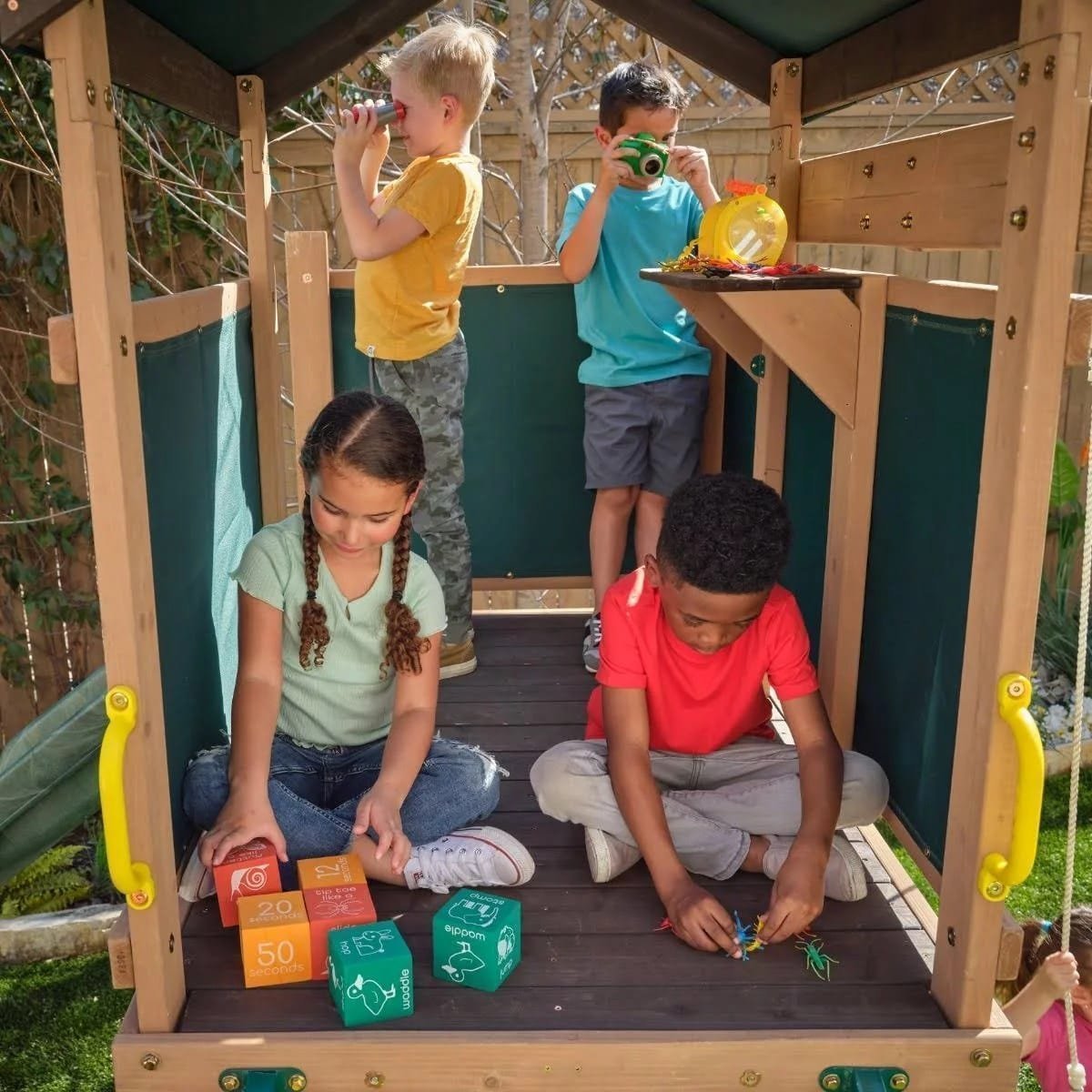 Kidkraft Hideaway Haven Swing Set