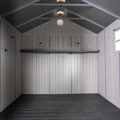 Lifetime 8 ft x 10 ft Outdoor Storage Shed 60371