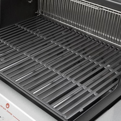 Nexgrill 4-Burner Propane GAS Grill in Black with Side Burner and Stainless Steel Main Lid