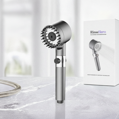 RinseHero™ - Filtered Shower Head